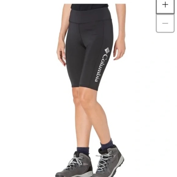 Columbia River Half Tight Omni-Shade Omni-Wick Logo Shorts Size XXL Black - Picture 1 of 9